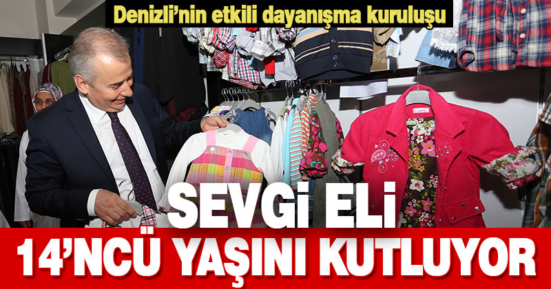 Büyükşehir Belediyesi’ne bağlı Sevgi Eli, 14 yaşında