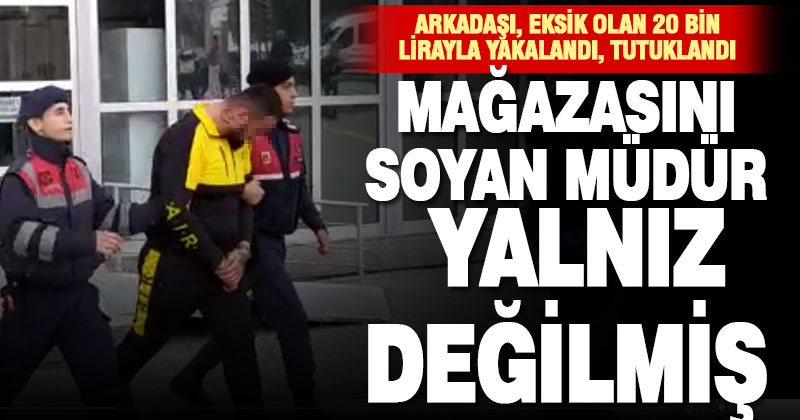 Karahayıt’taki zincir marketten para çalınmasıyla ilgili ikinci şüpheli de tutuklandı