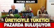 Denizi’nin ilk üretici pazarı Merkezefendi’de açılıyor