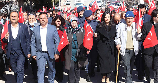 Çallılar Mehmetçik için tek yürek oldu