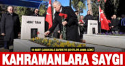 Çanakkale kahramanları törenle anıldı