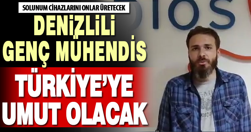 Denizlili genç mühendisin kurduğu sağlık cihazları Türkiye’ye umut olacak