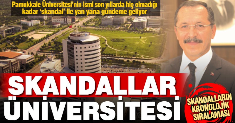 PAÜ’nün skandallarla birlikte anılmasına neden olayların kronolojik sıralaması