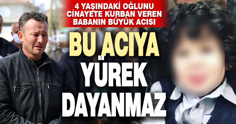 Annesinin öldürdüğü çocuğun cenazesi Manisa’da toprağa verildi