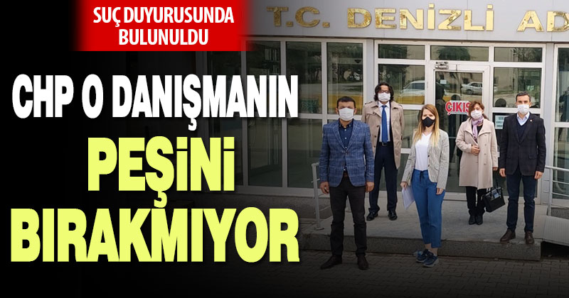 CHP, hakaret içeren paylaşımlar yapan rektör danışmanı hakkında suç duyurusunda bulundu