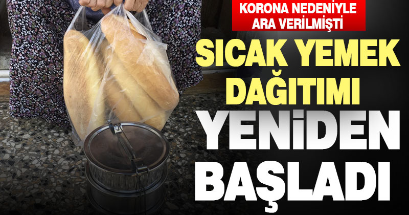 PASVAK sıcak yemek dağıtımını yeniden başlattı