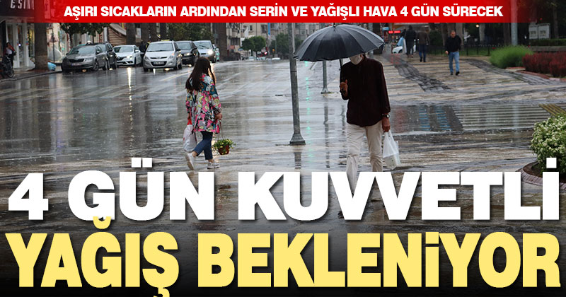 Denizli’ye kuvvetli yağışlar geliyor