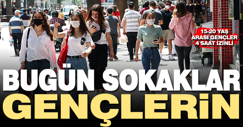 Denizli’de gençlerin sokak sevinci