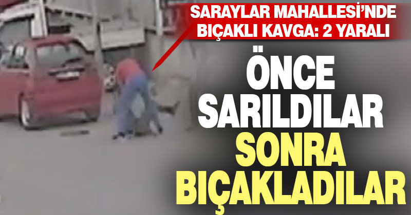 Önce sarıldılar, sonra birbirlerini bıçakladılar