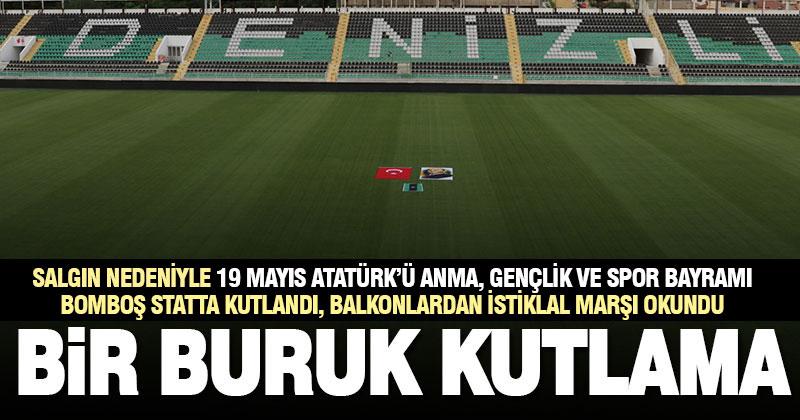 19 Mayıs Atatürk’ü Anma, Gençlik ve Spor Bayramı kutlamaları bu yıl çok buruk