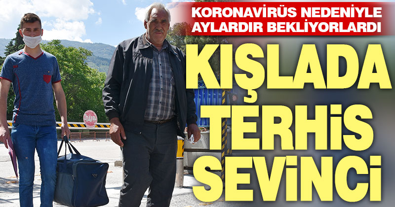 Denizli’de 1.050 asker terhis sevinci yaşadı