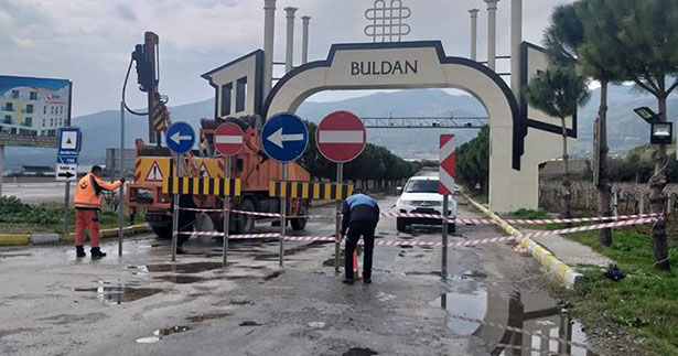 Buldan’ın Manisa yönünden girişleri açılıyor