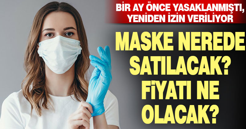 Maske satışları nasıl olacak? Eczacılar satışa talip
