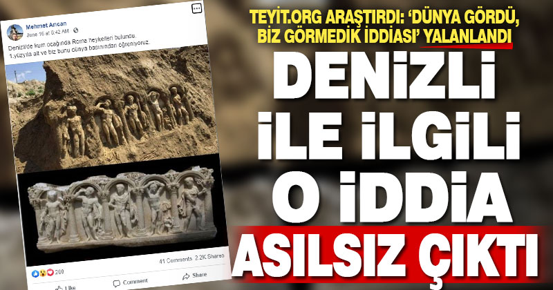 ‘Kum ocağında bulunan lahit, dünyada haber oldu, biz görmedik, iddiası’ yalanlandı