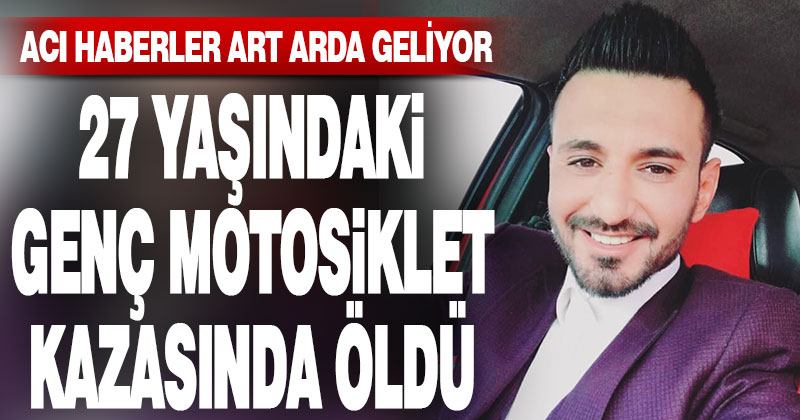 Sarayköy’de motosiklet kazası: 1 ölü