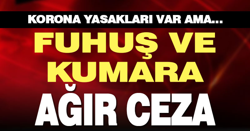 Emniyetten kumar ve fuhuş operasyonu
