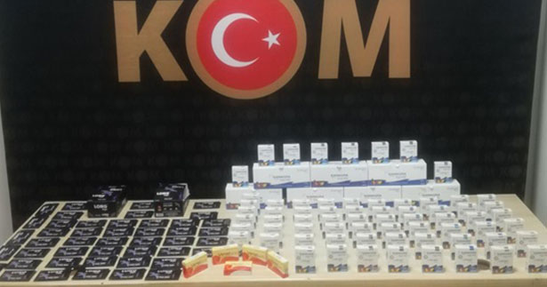 Kaçak cinsel içerikli hap ele geçirildi