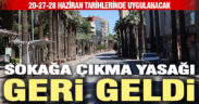 LGS ve YKS günlerinde sokağa çıkma kısıtlaması uygulanacak