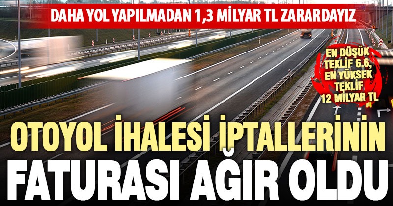 Denizli-Aydın otoyol ihalesinde verilen teklifler belli oldu