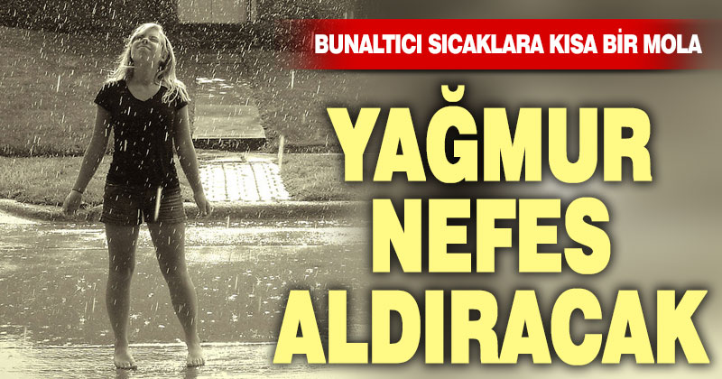 Çarşamba günü yağış var
