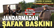 4 ilçede uyuşturucu satıcılarına “şafak” operasyonu: 20 gözaltı