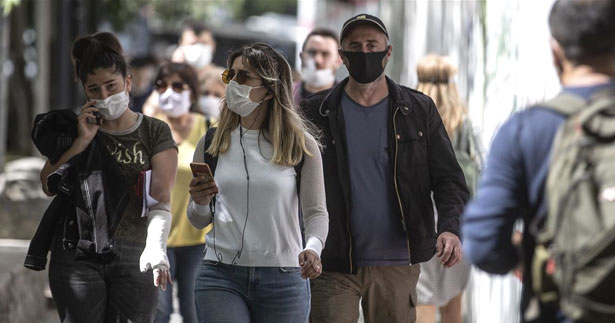 Maske takmayan 33 kişiye ceza