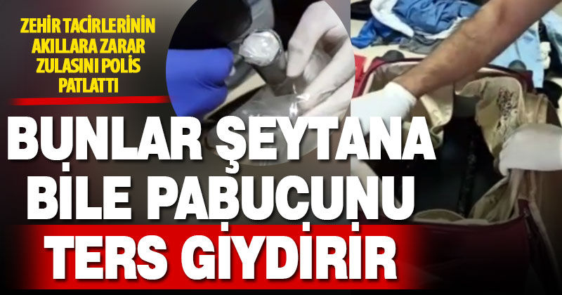 Bavulun taşıma kolunda 103 gram kristal met çıktı