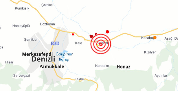 Hafif şiddette iki deprem