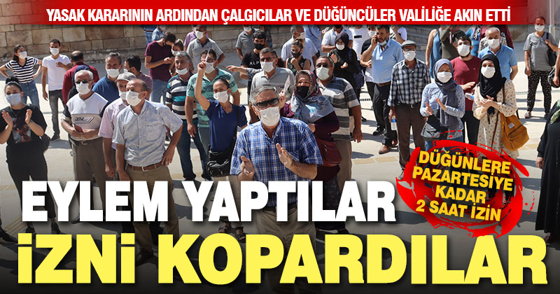 Denizli’de sokak düğünlerine pazartesiye kadar izin verildi