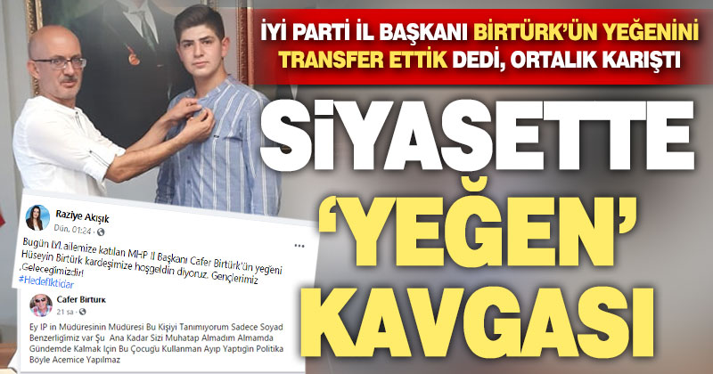 İyi Parti ile MHP arasında yeğen polemiği