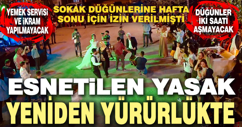 Hıfzıssıhha Meclisi’nden sokak düğünlerine yasak
