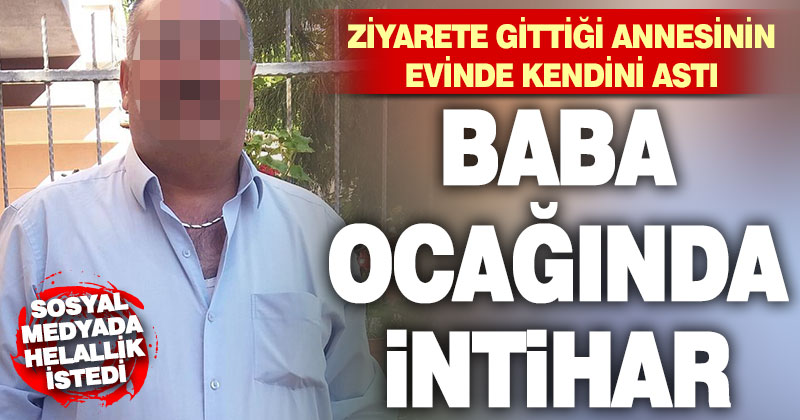 Sarayköy’de intihar. İki çocuk babası canına kıydı