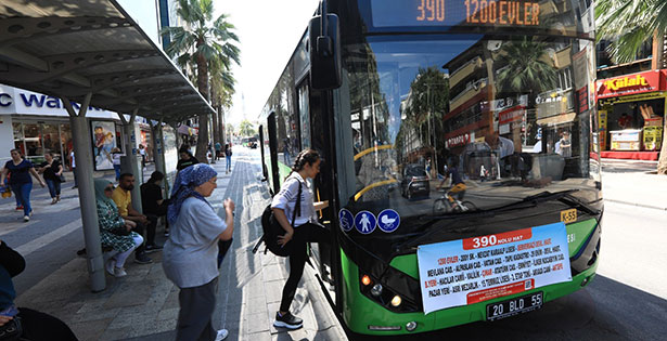 Büyükşehir otobüsleri KPSS’ye gireceklere ücretsiz