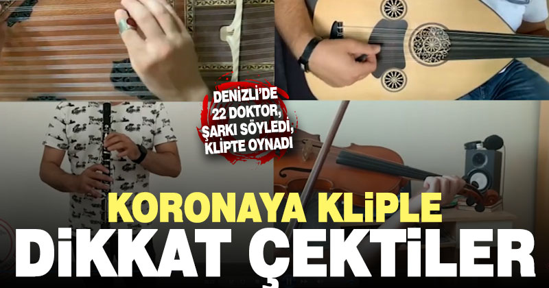 Doktorlar koronaya dikkati çekmek için şarkı söylediDoktorlar koronaya dikkati çekmek için şarkı söyledi