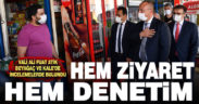 Vali Ali Fuat Atik Beyağaç ve Kale’de incelemelerde bulundu