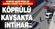 Kendini alt geçitte boşluğa bırakan kişi yaşamını yitirdi