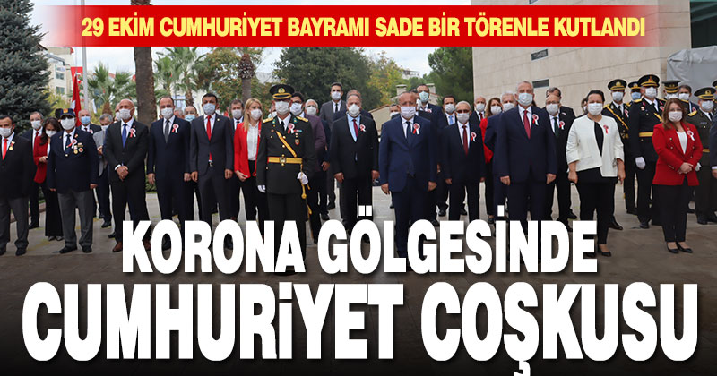 Cumhuriyet’in 97. yılı korona gölgesinde kutlandı