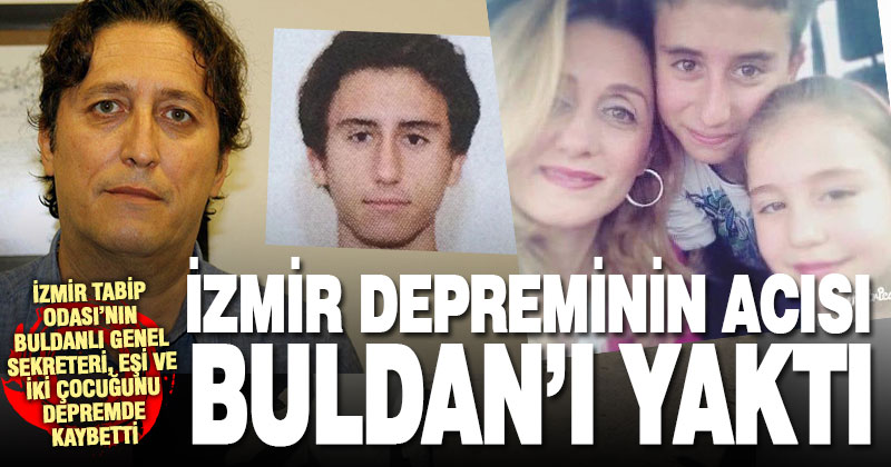 İzmir depreminin acısı Buldan’a düştü
