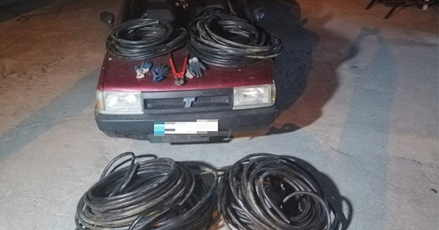 Kablo hırsızlığı yapan 3 kişi tutuklandı