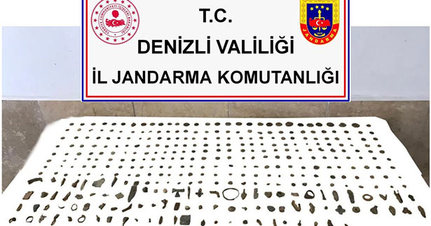 Çivril’de tarihi eser operasyonu