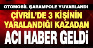 Çivril’deki kazada bir kişi öldü