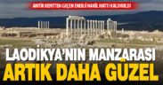 Laodikya Antik Kenti içinden geçen enerji nakil hattı kaldırıldı