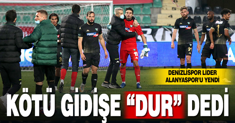 Yukatel Denizlispor, kötü gidişe “dur” dedi