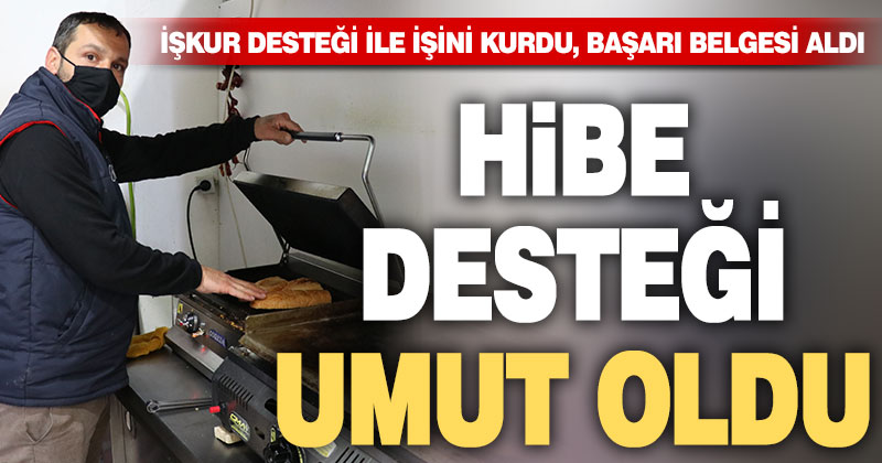 Eski hükümlü, İŞKUR desteği ile işini kurdu, başarı belgesi aldı