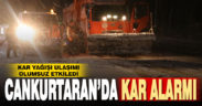 Denizli’de kar yağışı ulaşımı olumsuz etkiledi