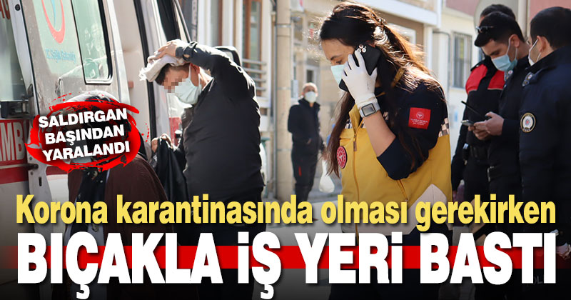 Sokak ortasında sopalı kavgada kan aktı
