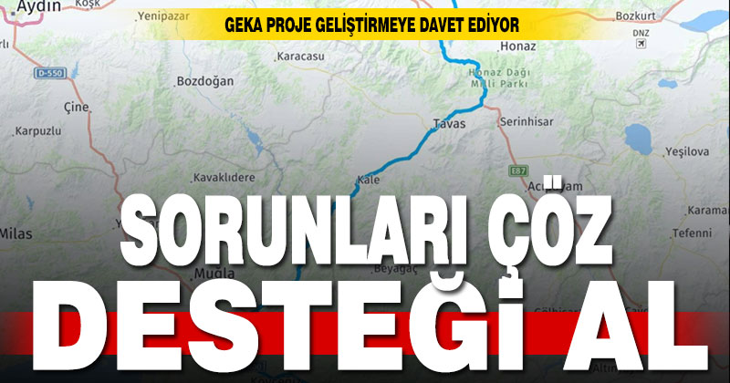 GEKA’dan sosyal sorunların çözümüne yönelik proje daveti