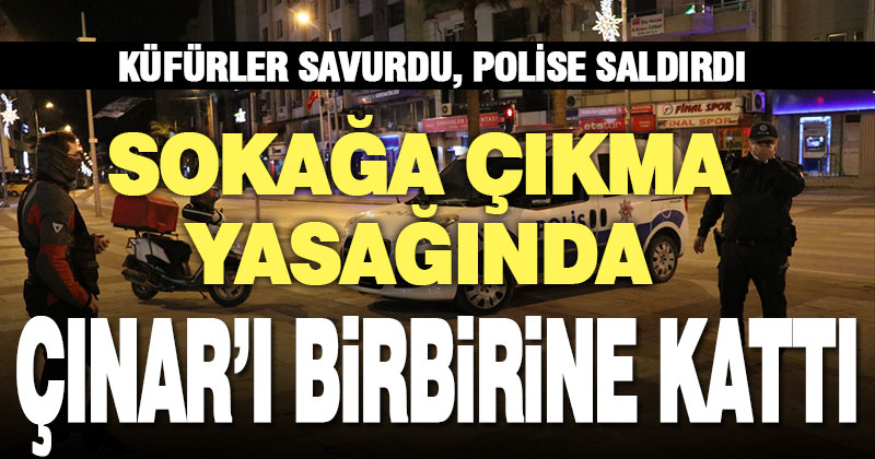Polise mukavemet gösteren alkollü yurttaş gözaltına alındı