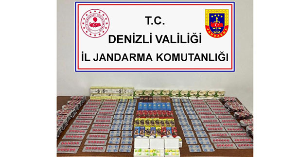 Jandarmadan cinsel içerikli hap baskını