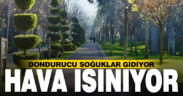 Denizli’de dondurucu soğuklar gidiyor, hava ısınıyor